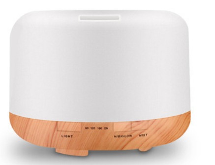Humidificador ultrasónico de grano de madera
