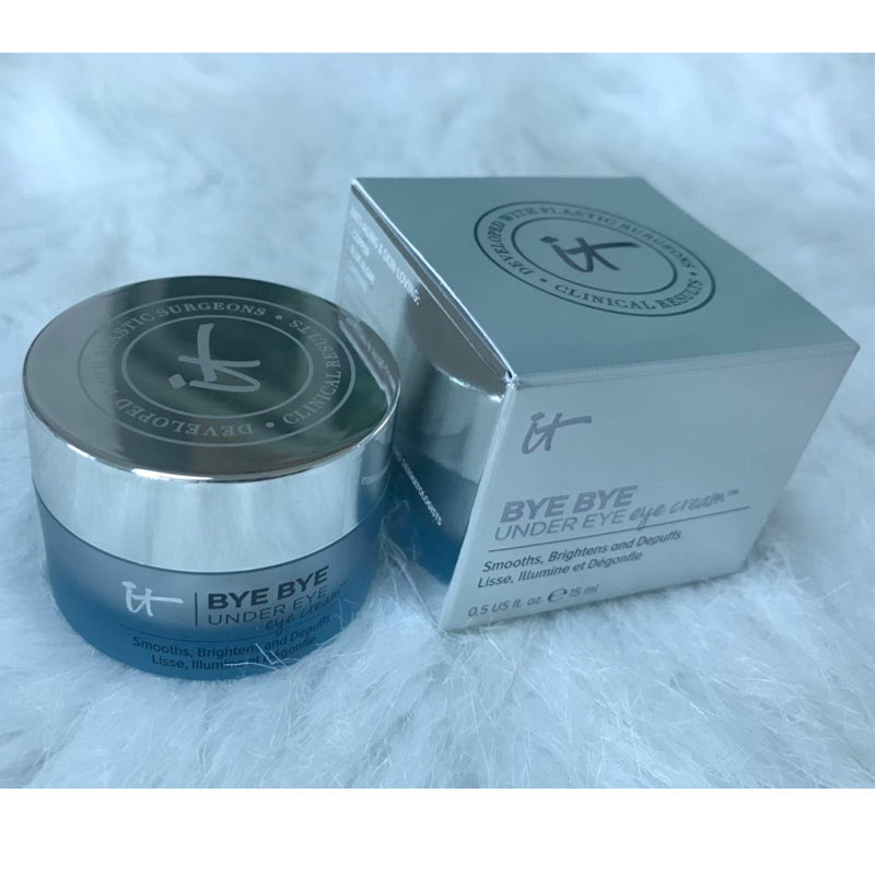 Crema de ojos antiarrugas iluminadora