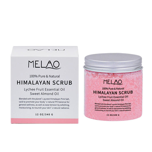 Exfoliante corporal de sal del Himalaya