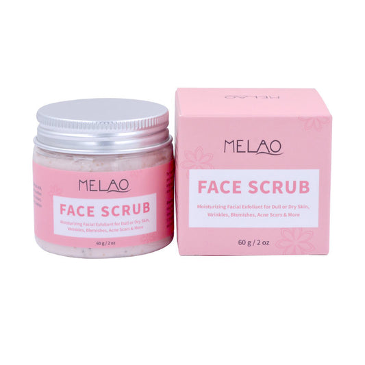 MELAO Exfoliante facial Exfoliante y limpiador Exfoliante para poros pequeños