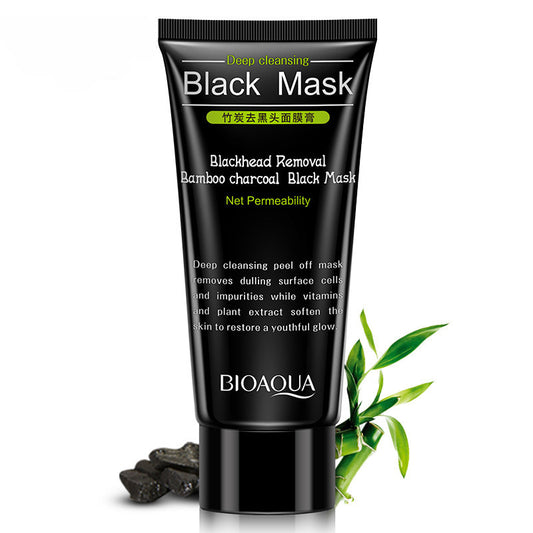 Bamboo Charcoal Blackhead Removal Black Mask